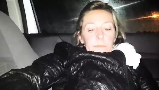 arabada sikildi karısı