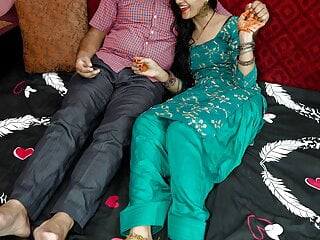 hintçe çift romantizm, koca anal seks için onu convzayıfs