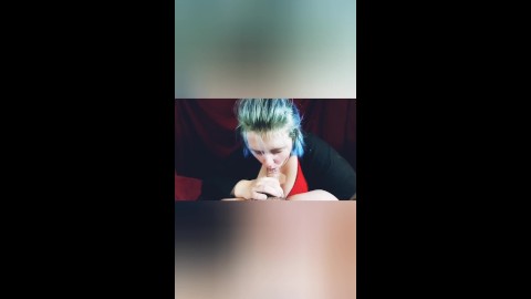 Jelissa tüm yarrak üzerinde ruj , attırmashot ile özensiz oral seks