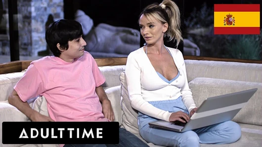 YETİŞKİN ZAMANI - Üvey oğlunun sevişme arzusuyla bütün gece uyanık kalan MILF Pristine Edge - İSPANYOLCA ALTYAZILI