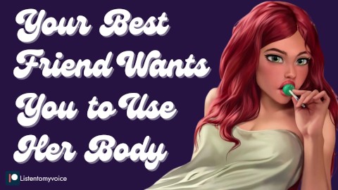 Kendine Güvenen en iyi Arkadaşın İtaatkar kaşar Olmayı Seviyor [Erotik ses] [Throatsikişing]