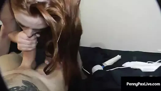 ateşli anal creampie ile sapık oda arkadaşı götten sikişir penny pax!