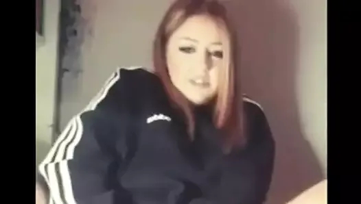 İngiliz Chavy genç kaşar yaramaz konuşurken için baba