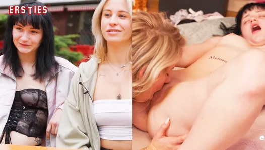 Ersties - Yoğun Oral Seks ile Lezbiyen Tarih