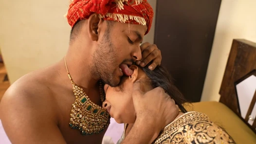 ateşli Desi Hint village koca ve eş vardı tam romantik seks