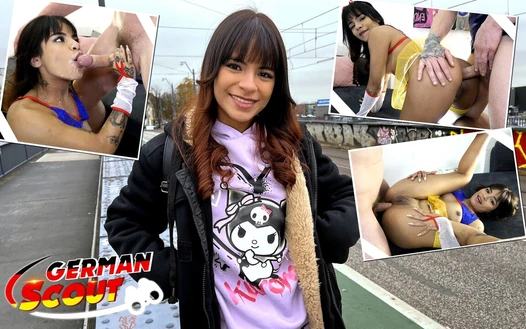 Alman İzci - Petite Latin Michy Perez Pick up iş görüşmesi Büyük penis Anal Konuşmak